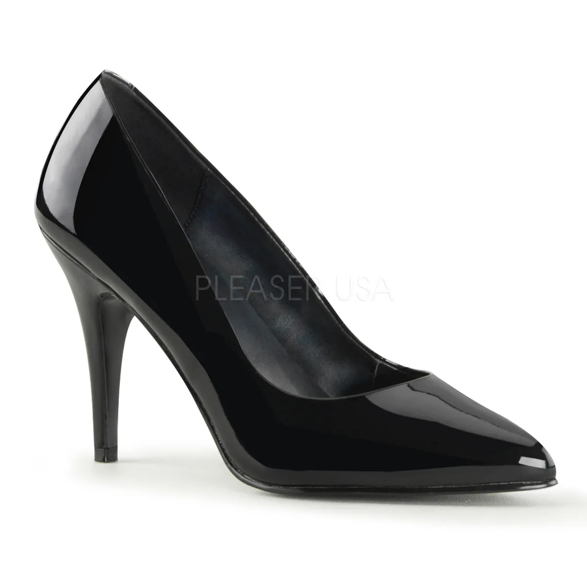 4 Inch Heel VANITY-420 Black Patent