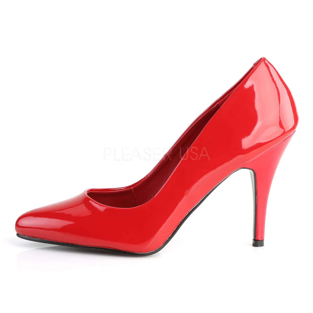 4 Inch Heel VANITY-420 Red Patent