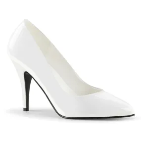 4 Inch Heel VANITY-420 White Patent