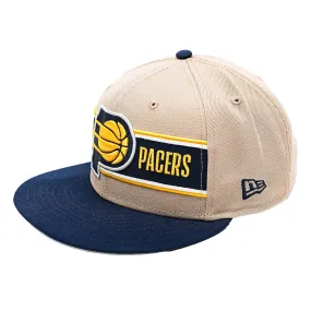 Adult Indiana Pacers 2024 NBA Draft 9FIFTY Hat in Navy by New Era