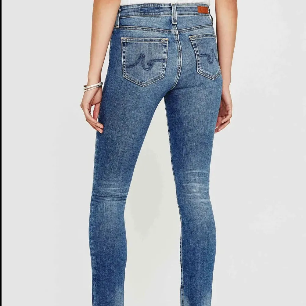 AG Mari High Rise Straight Jean (15 Years Shoreline)