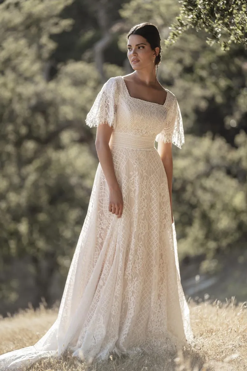 Allure Bridals Modest Dress M709