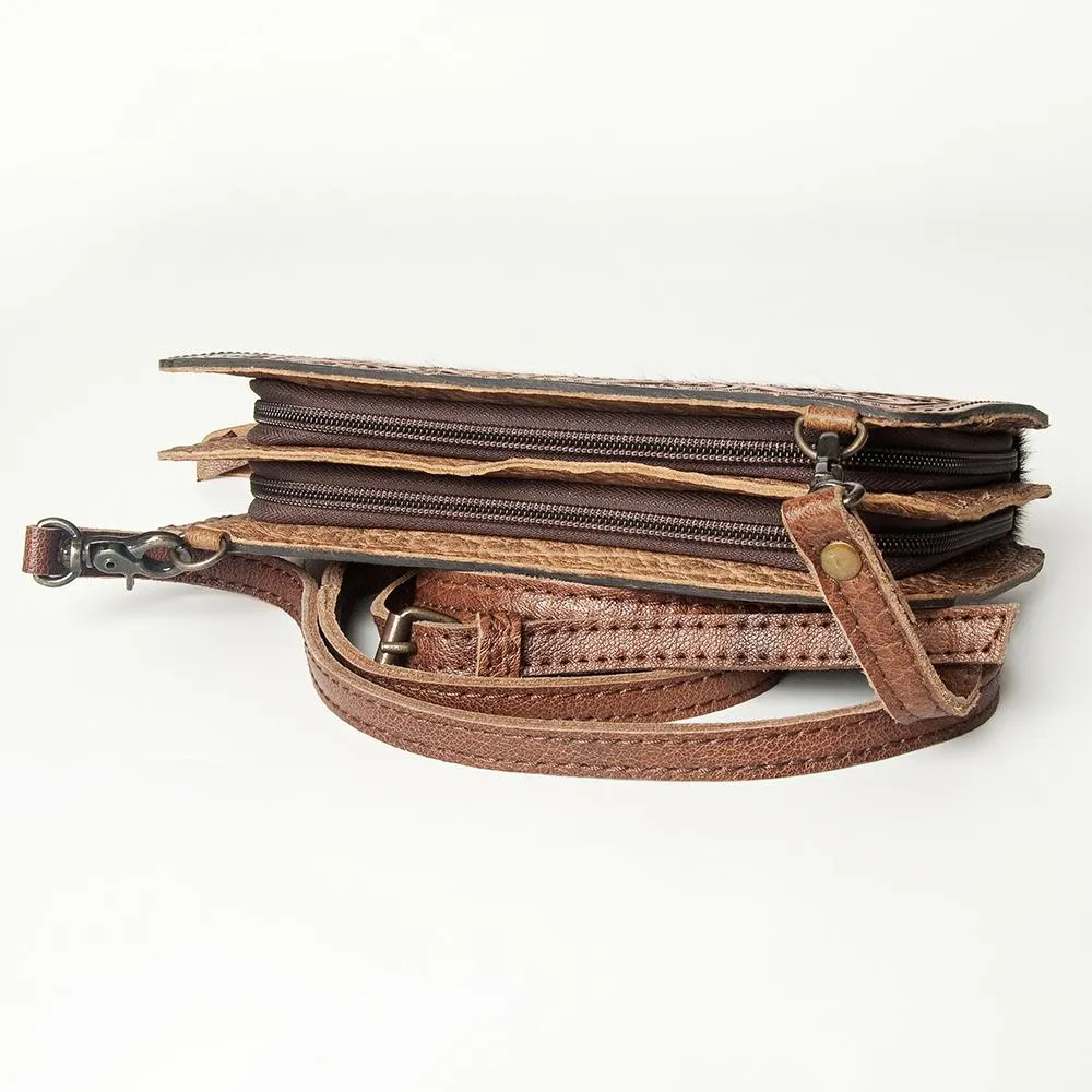 American Darling Hide/Tool Border Purse