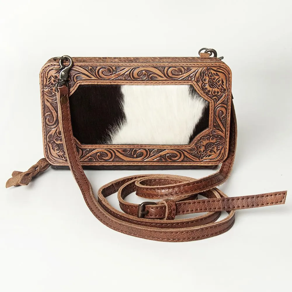 American Darling Hide/Tool Border Purse