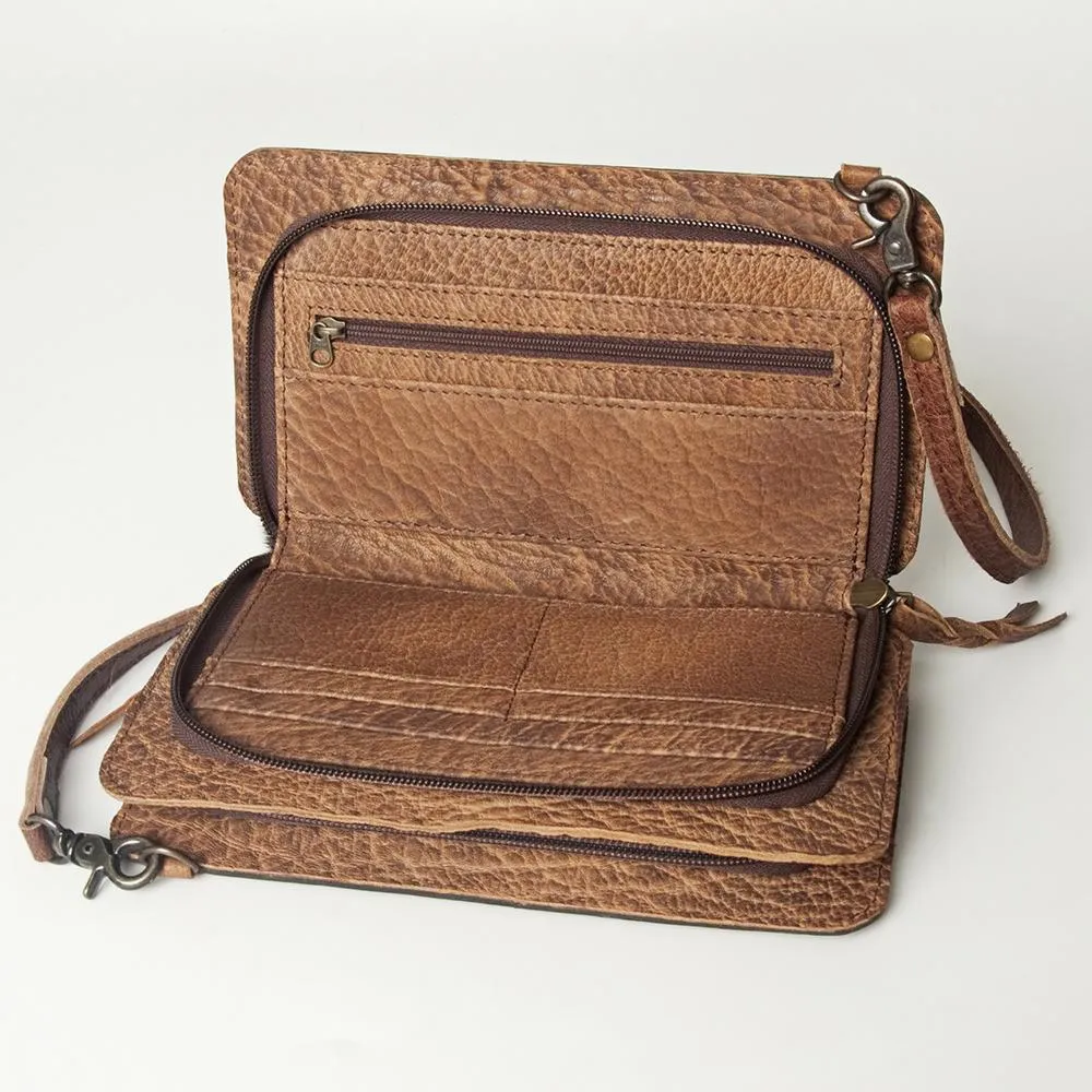 American Darling Hide/Tool Border Purse