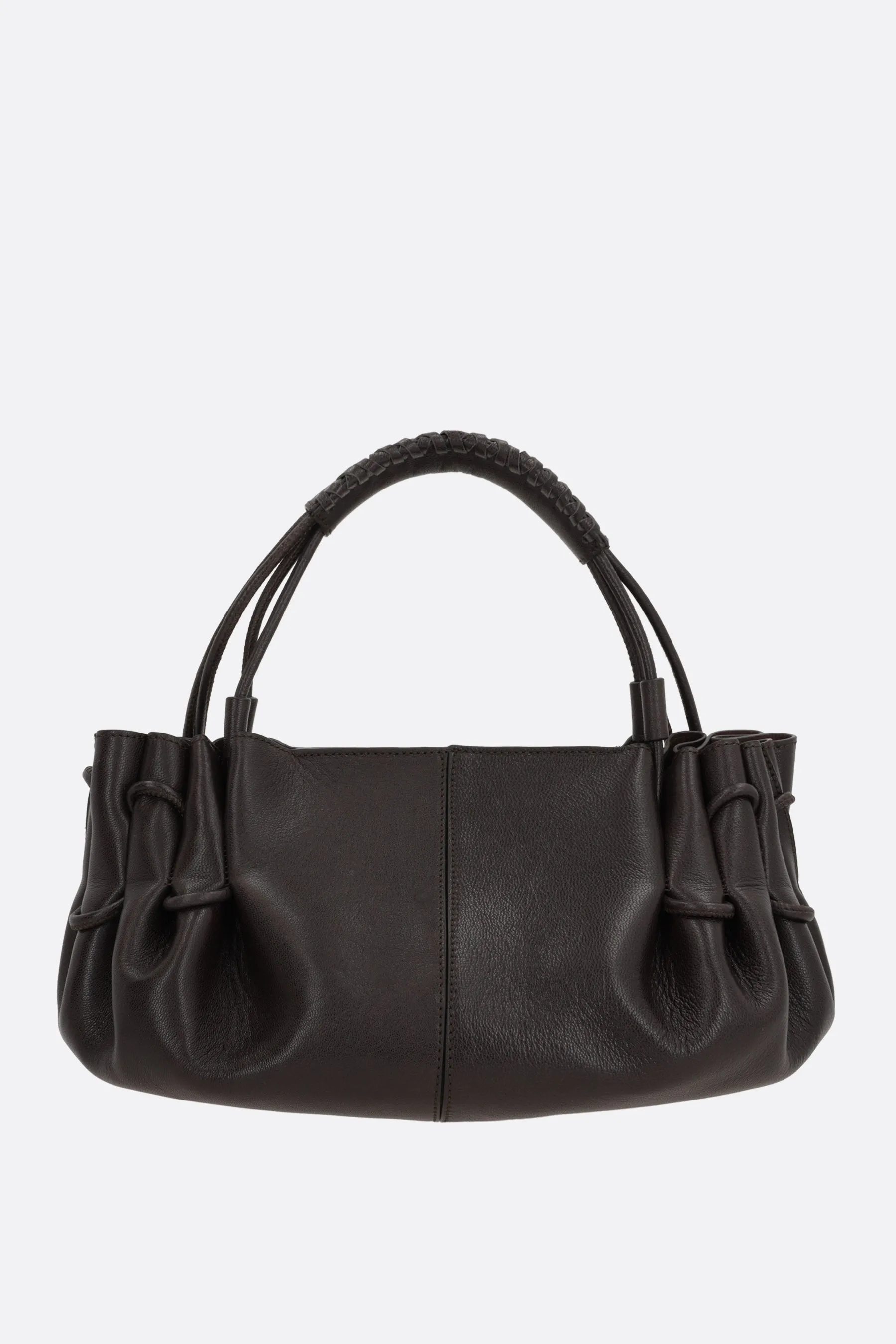 Arta shoulder bag in shiny leather