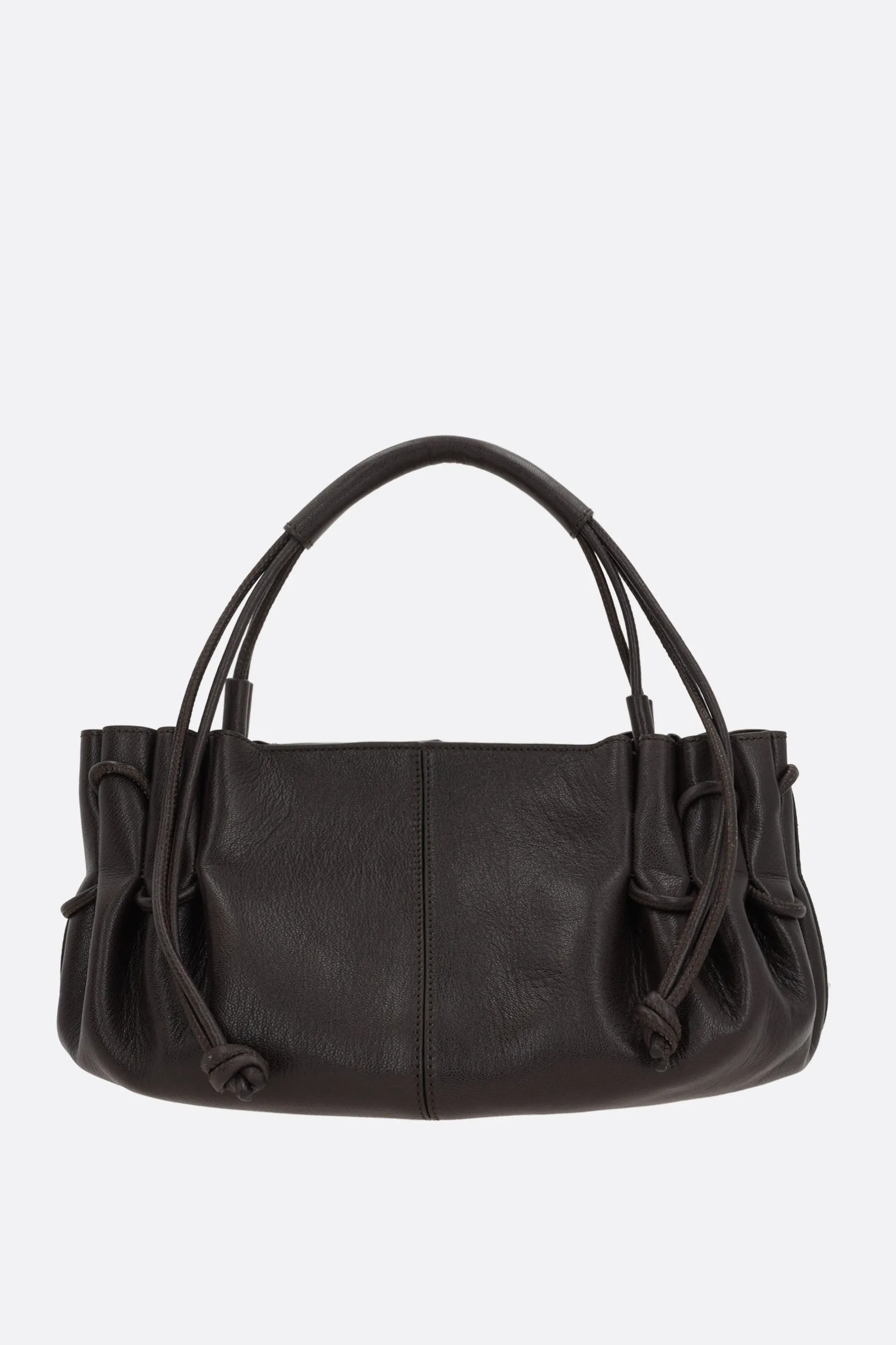 Arta shoulder bag in shiny leather