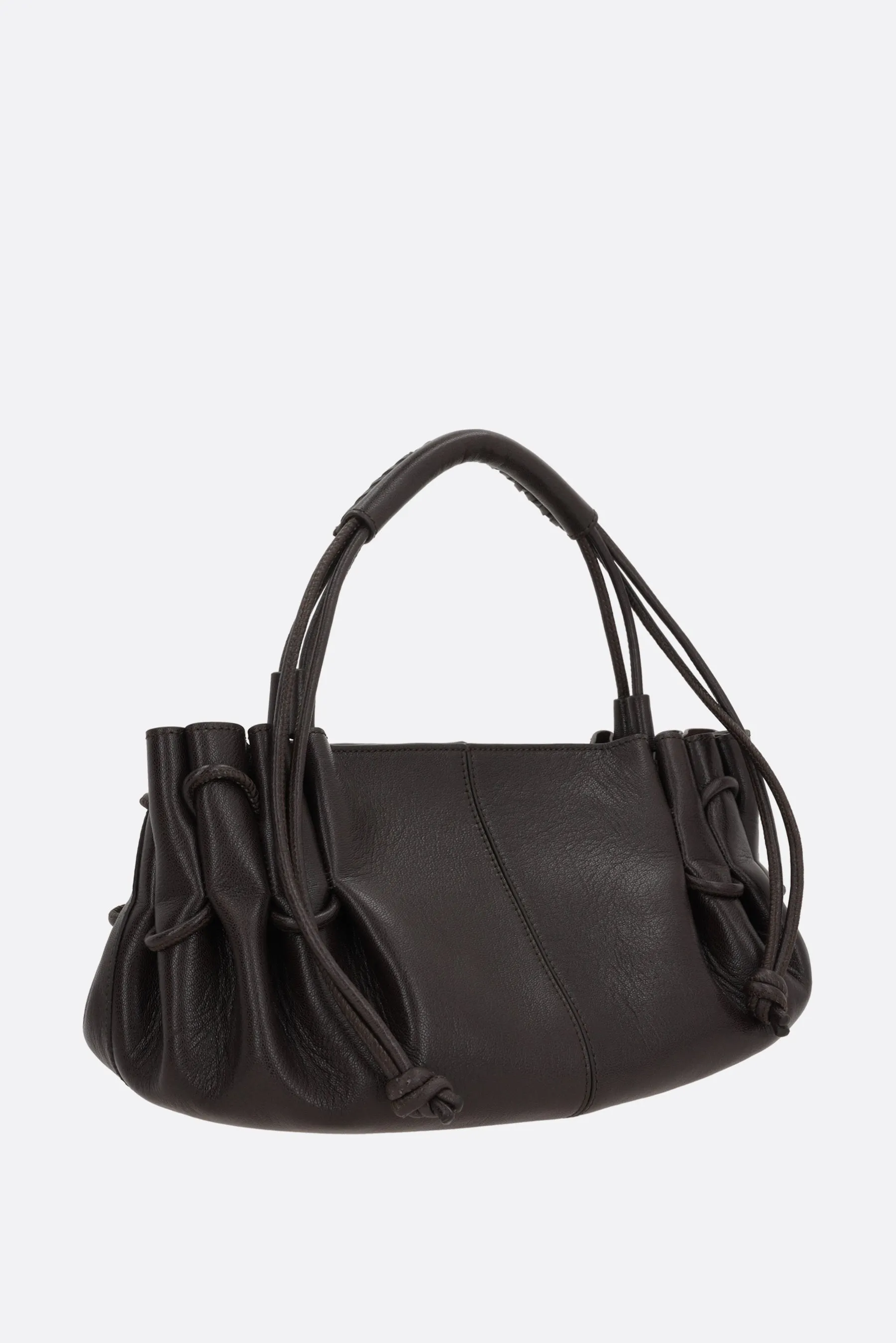 Arta shoulder bag in shiny leather