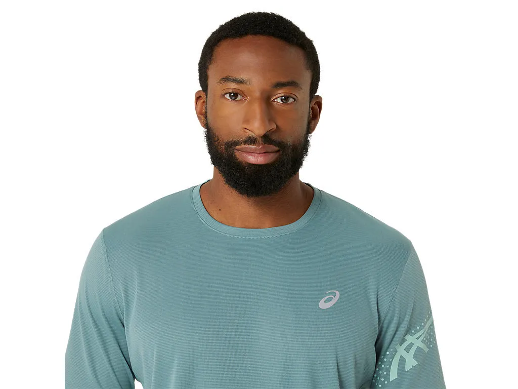 ASICS MEN'S ICON SHORT SLEEVED CELADON TEE