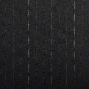 Black Pinstripe Crystal Super 130's Suiting