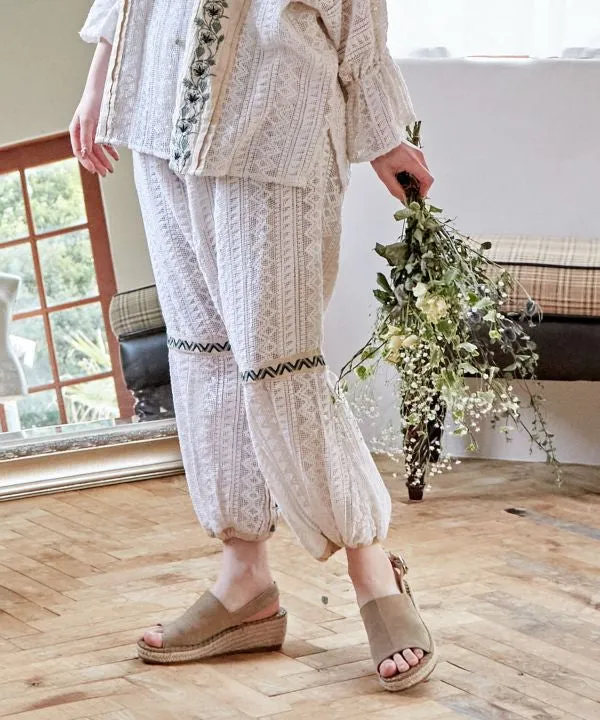 Bohemian Resort Harem Pants