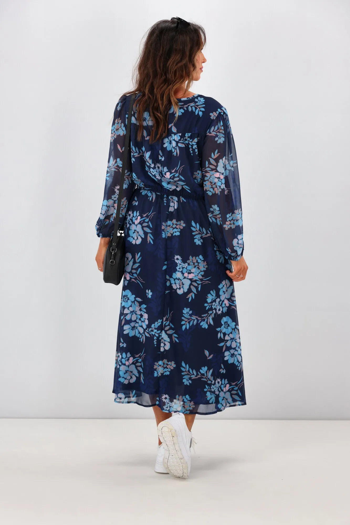 Boho Australia Miette Dress Navy Floral