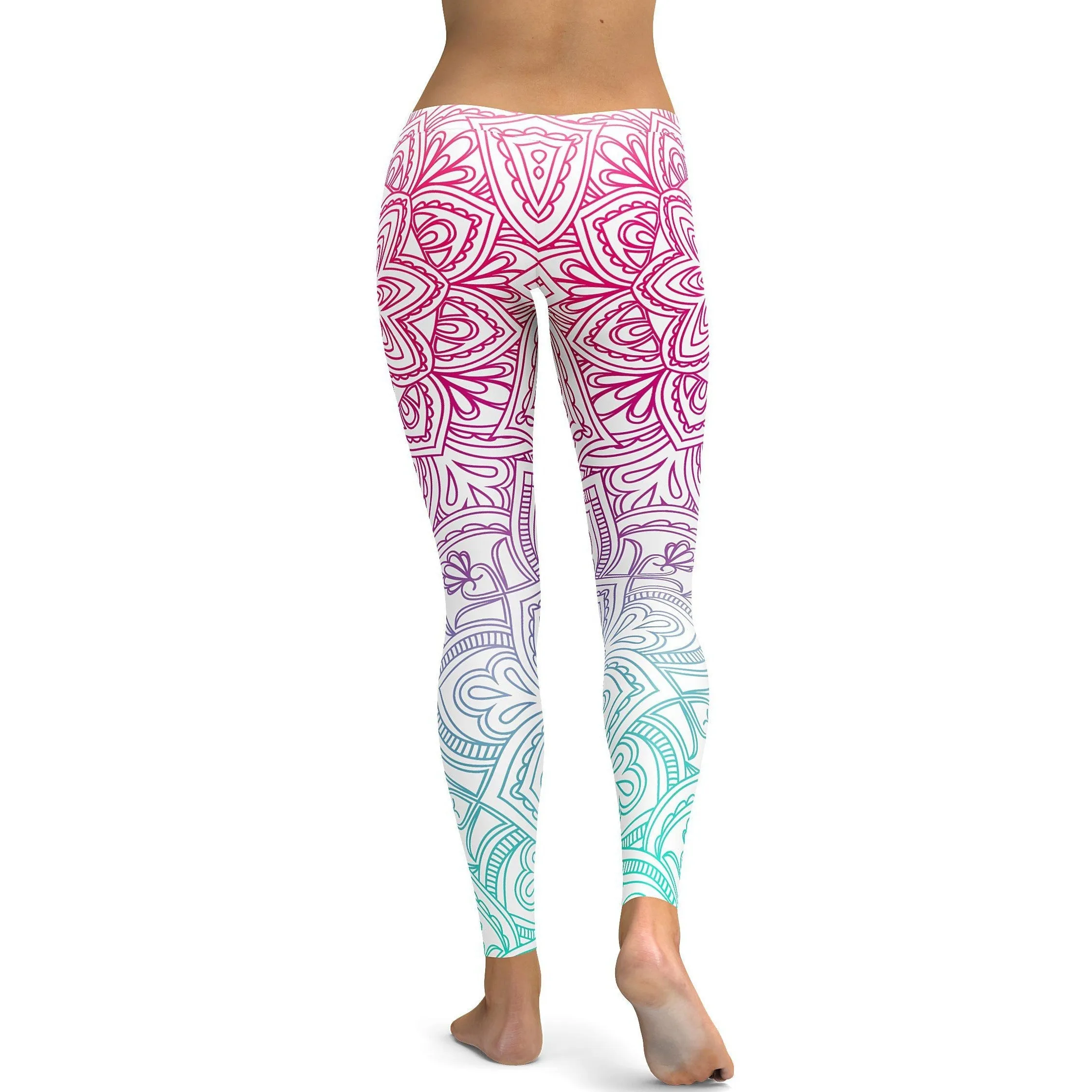 Bright Mandala Leggings