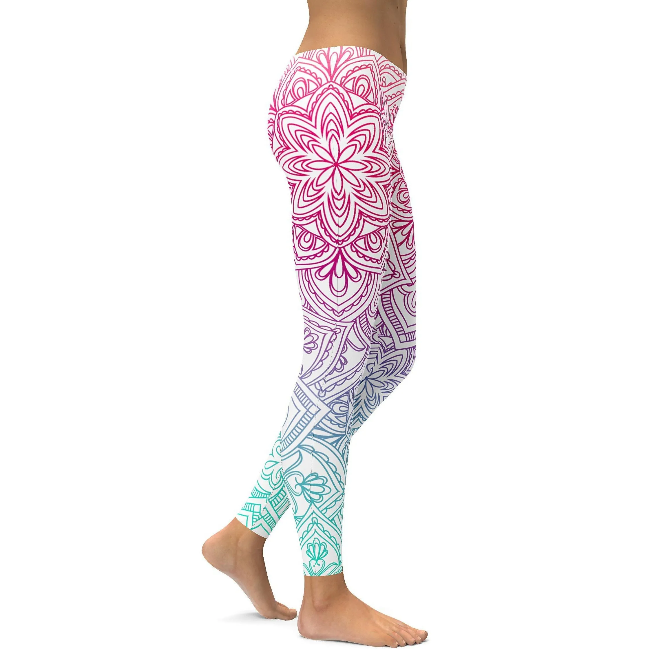 Bright Mandala Leggings