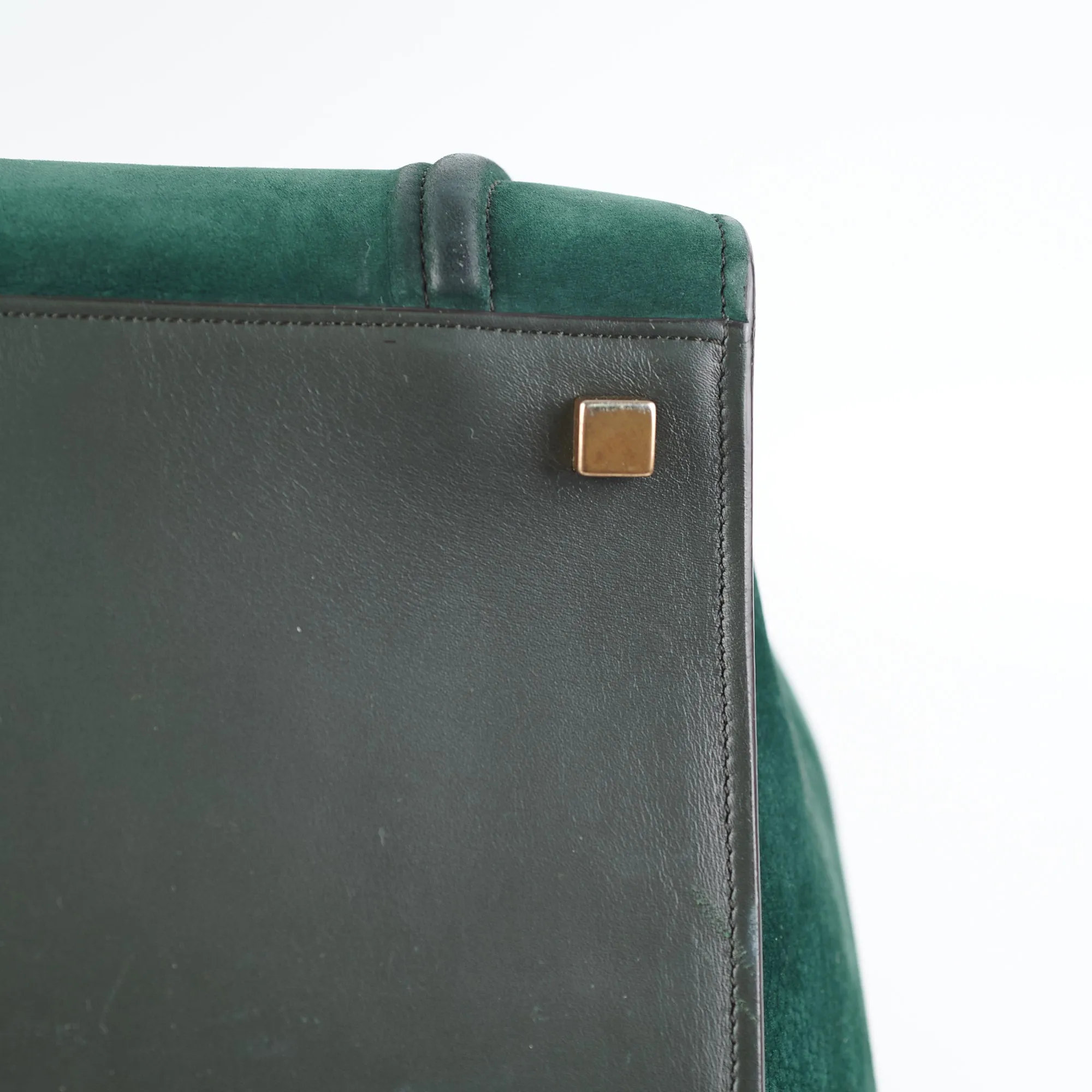 Celine Mini Luggage Green