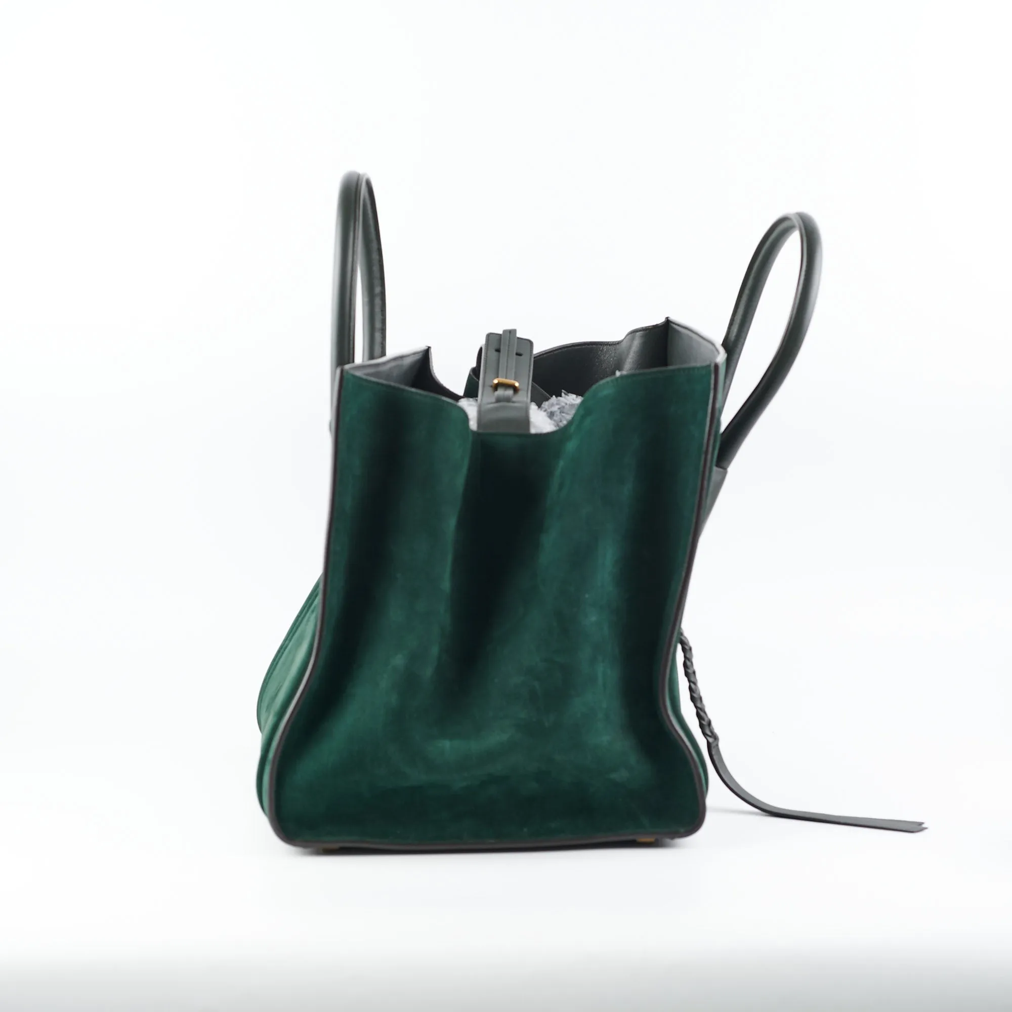 Celine Mini Luggage Green