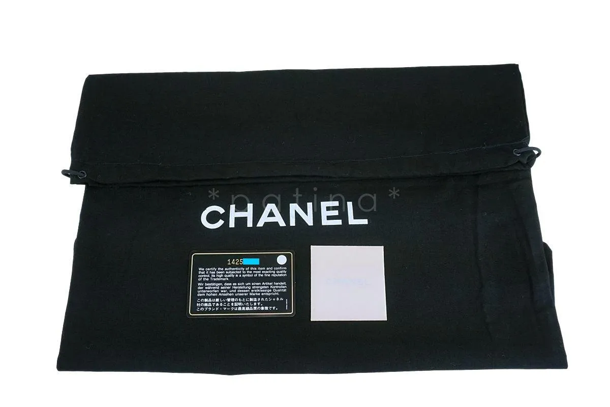 Chanel Black Caviar Grand Shopper Tote GST Bag GHW