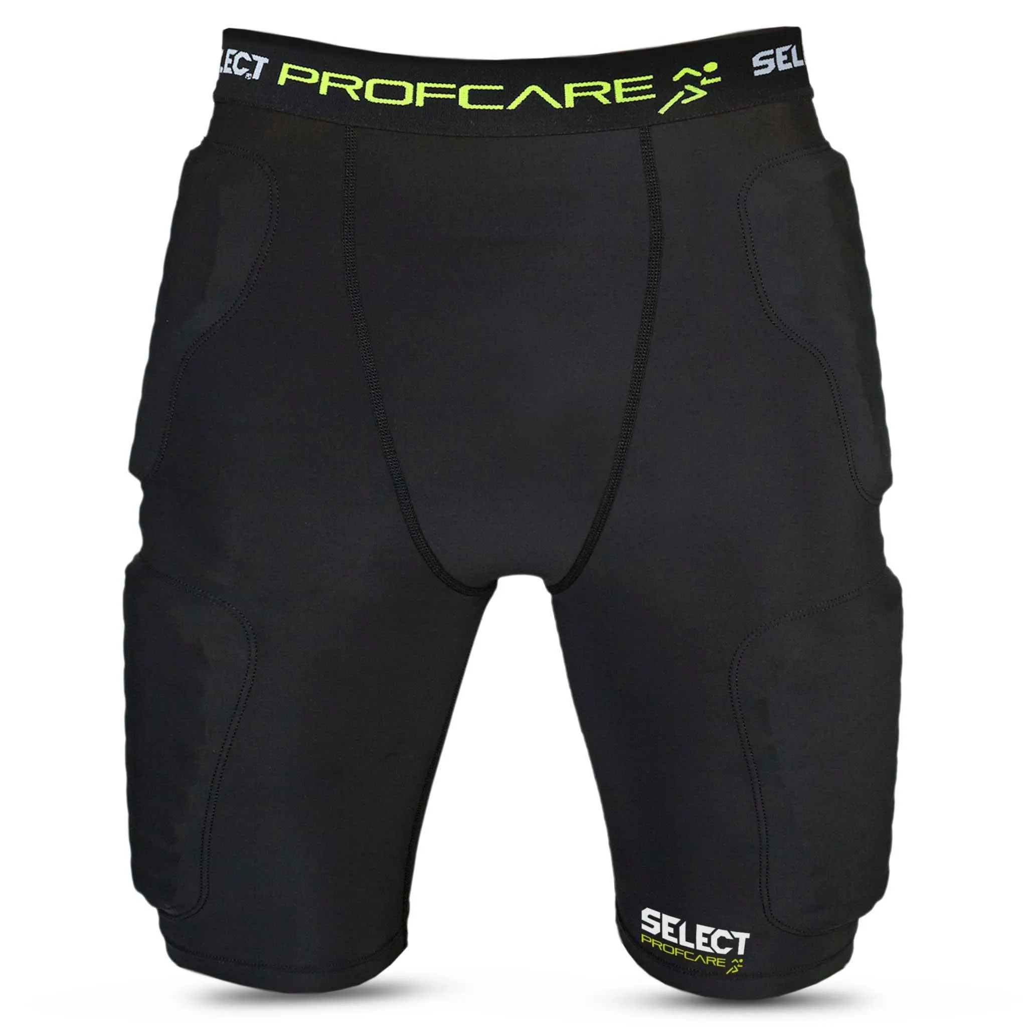 Compression shorts with pads