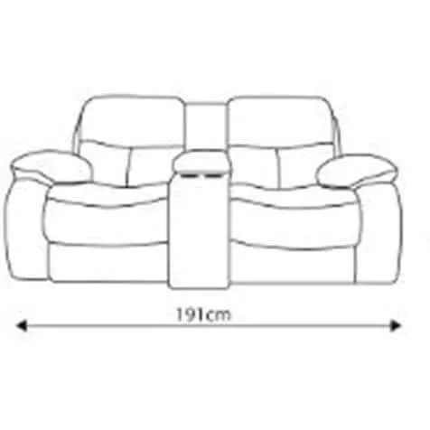 Courtney Recliner Sofa