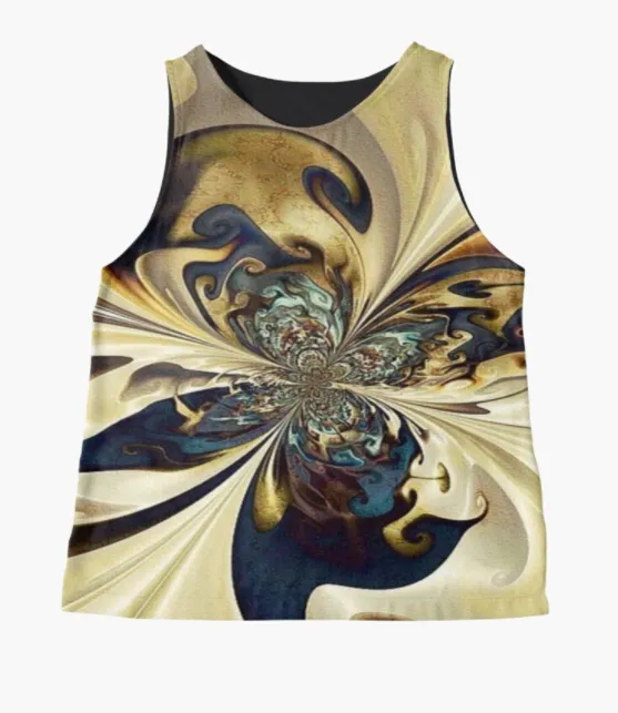 Cowgirl Kim Kaleidoscope Sleeveless Top - Size Medium Only