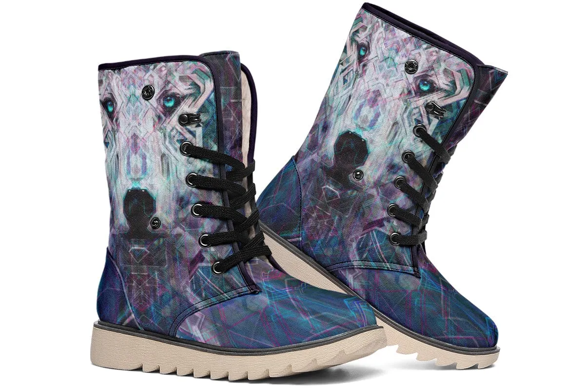 Crystal Wolf Moon Boots