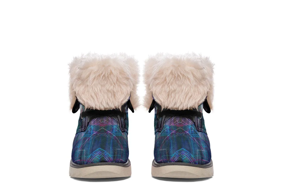 Crystal Wolf Moon Boots