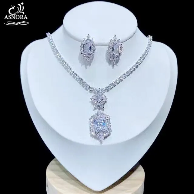 CZ jewelry set