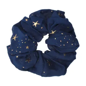 Demi Star Hair Scrunchie - Navy