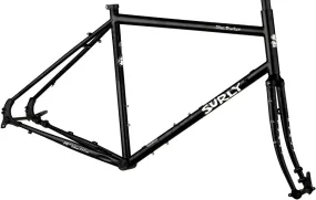 Disc Trucker Frameset - Hi-Viz Black 700