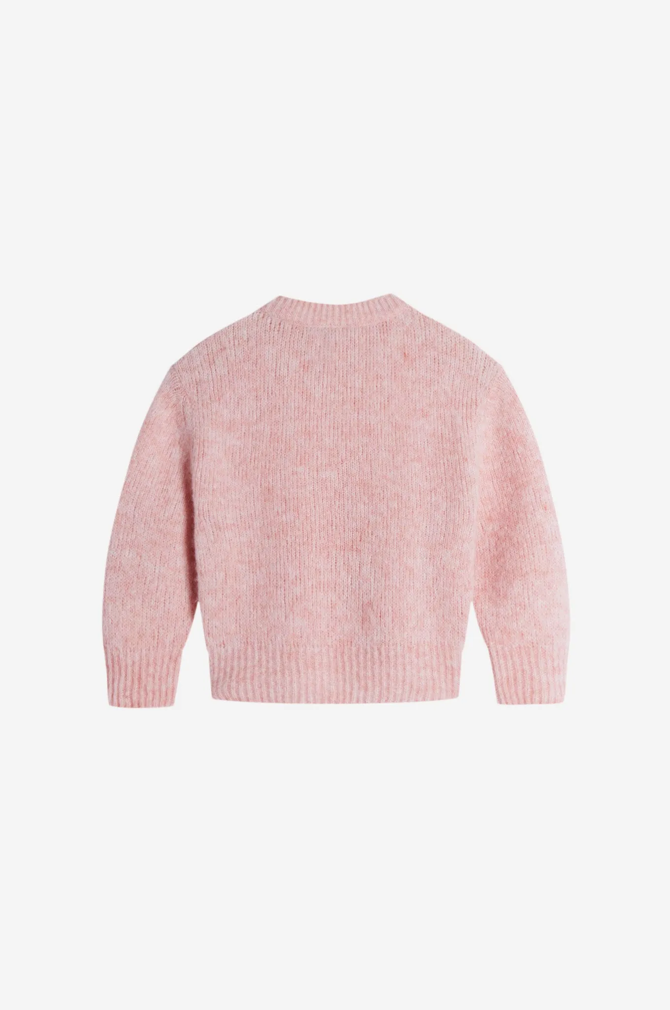 Embellished Cropped Alpaca Knit Jumper