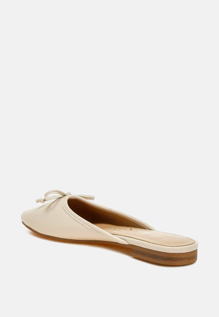 Eras Bow Slip-On Flat Mules