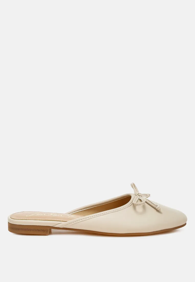 Eras Bow Slip-On Flat Mules