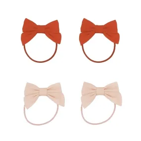 Fable Bow Ponies set of 4 - Blush Bloom, Cajun Blossom