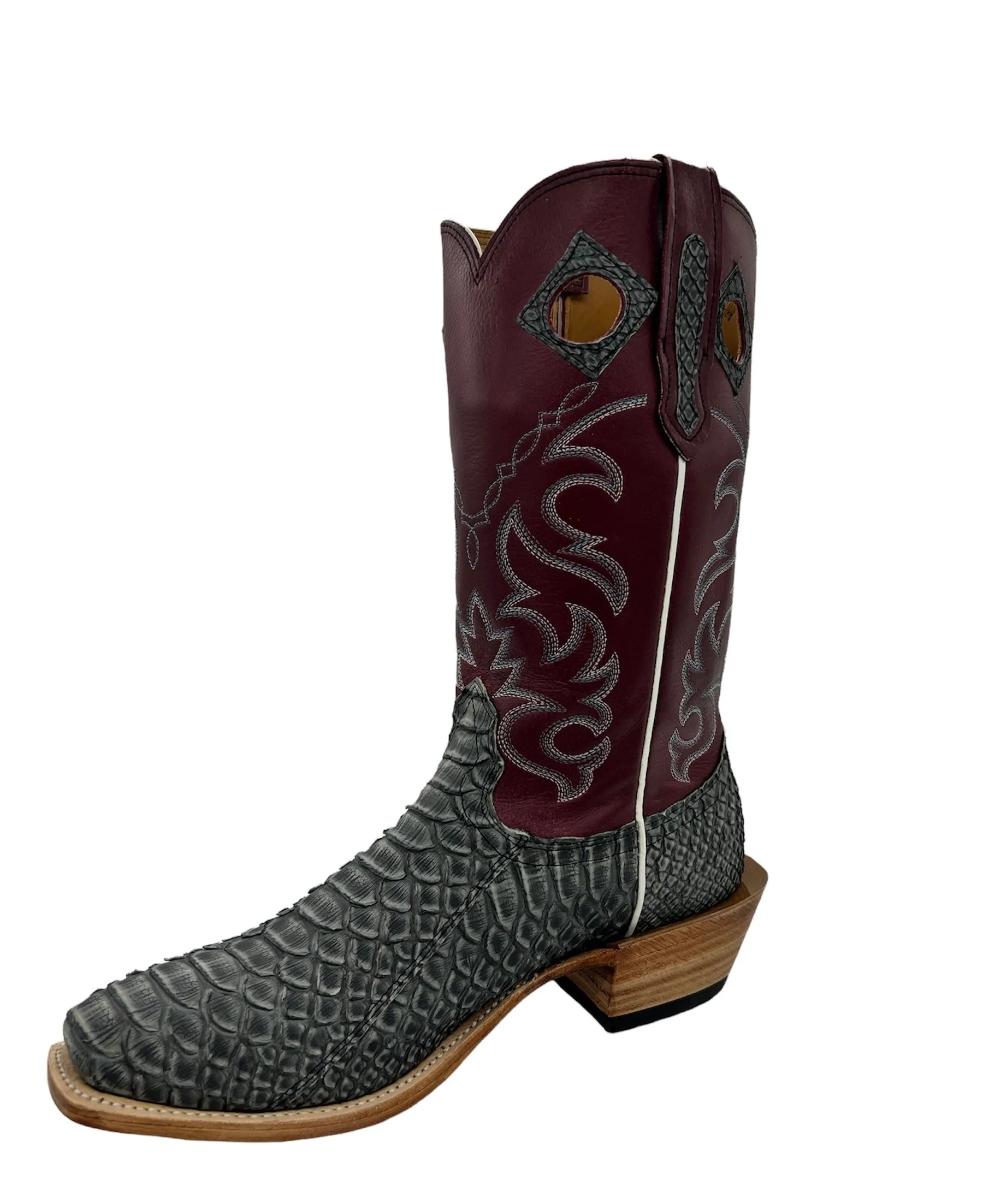 Fenoglio Exclusive Sanded Python Men's Boot