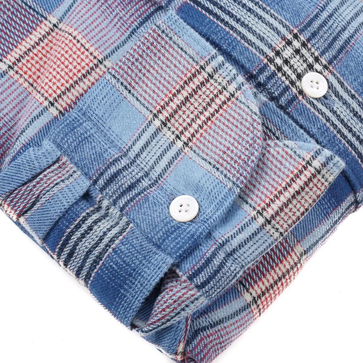 Finamore Extra-Soft Flannel Shirt