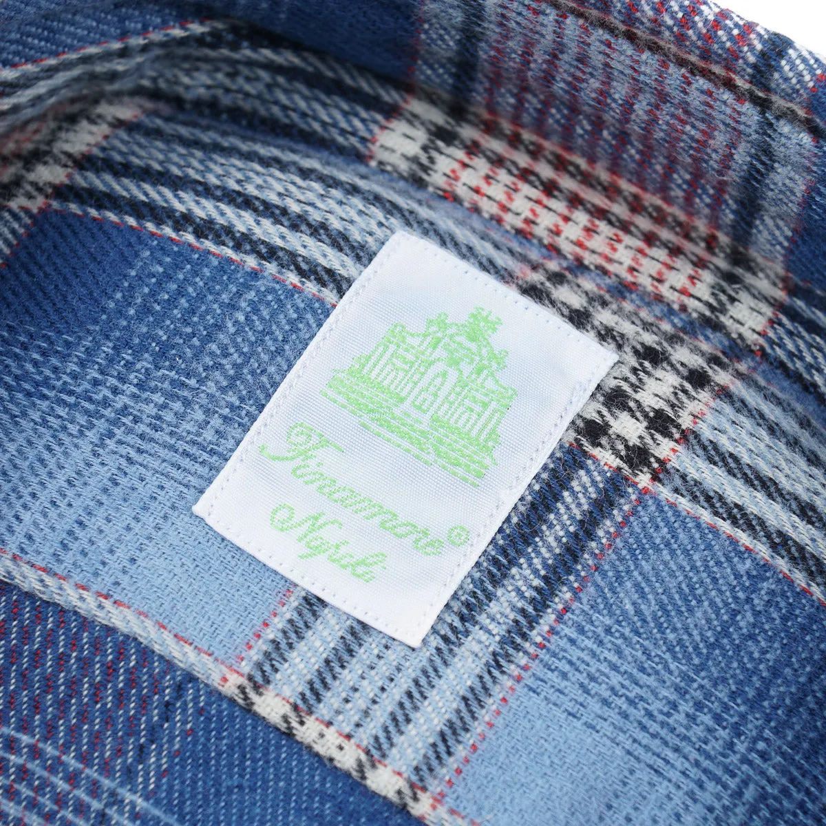 Finamore Extra-Soft Flannel Shirt