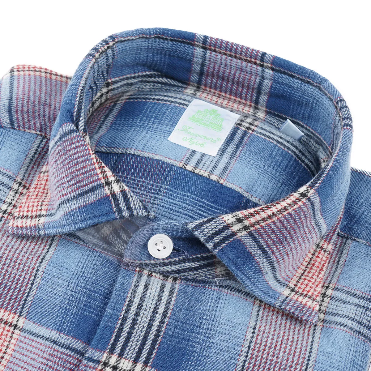 Finamore Extra-Soft Flannel Shirt