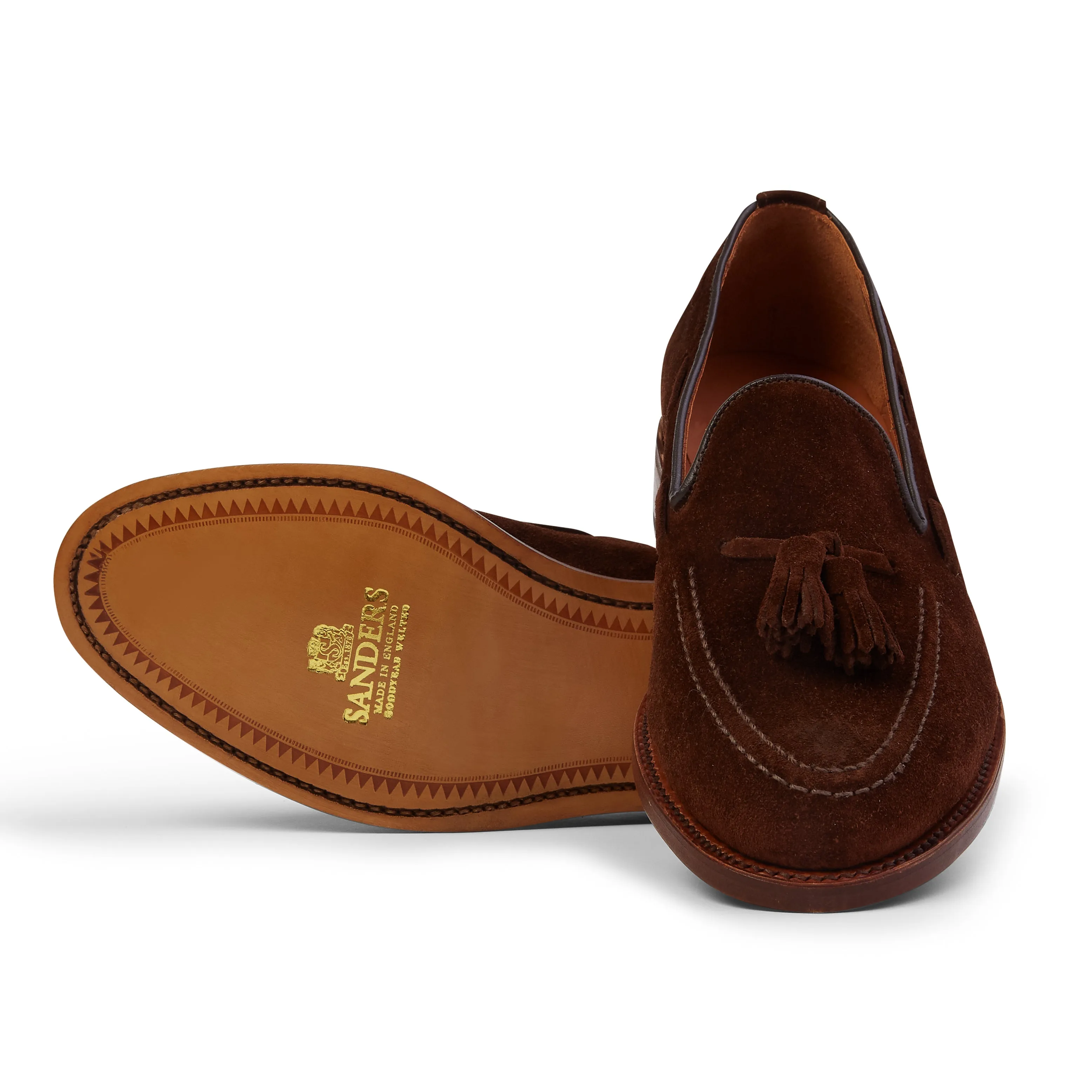 Finchley Suede Tassel Loafer - Polo Snuff