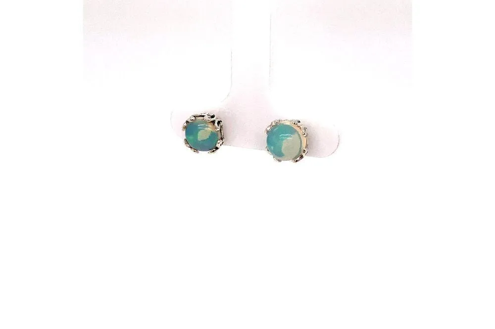 Glow Studs- Opal