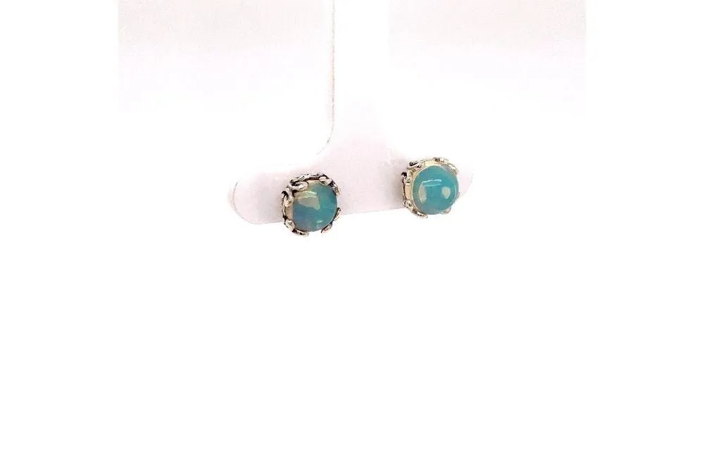 Glow Studs- Opal