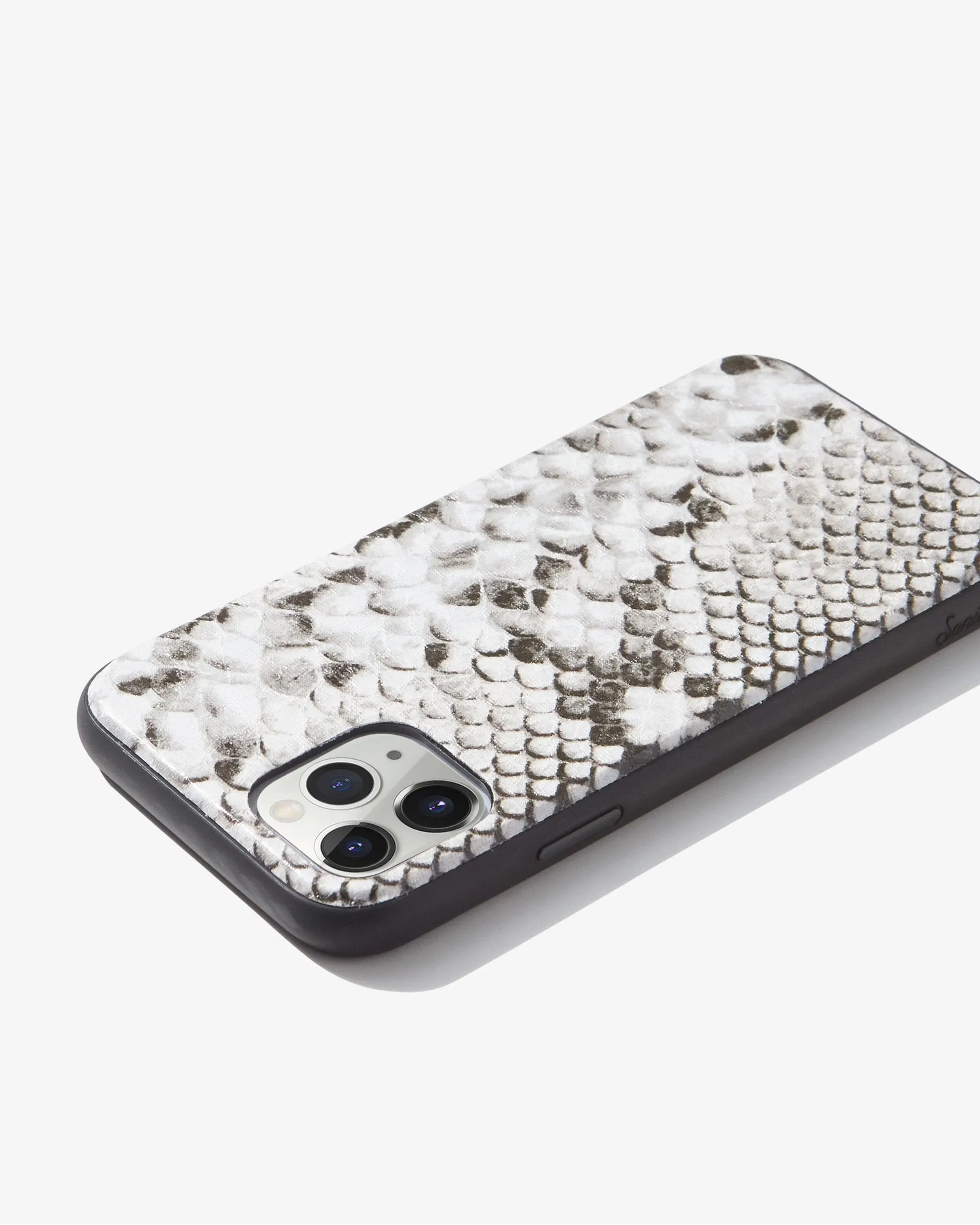 Gray Python Leather, iPhone 11 Pro / XS / X