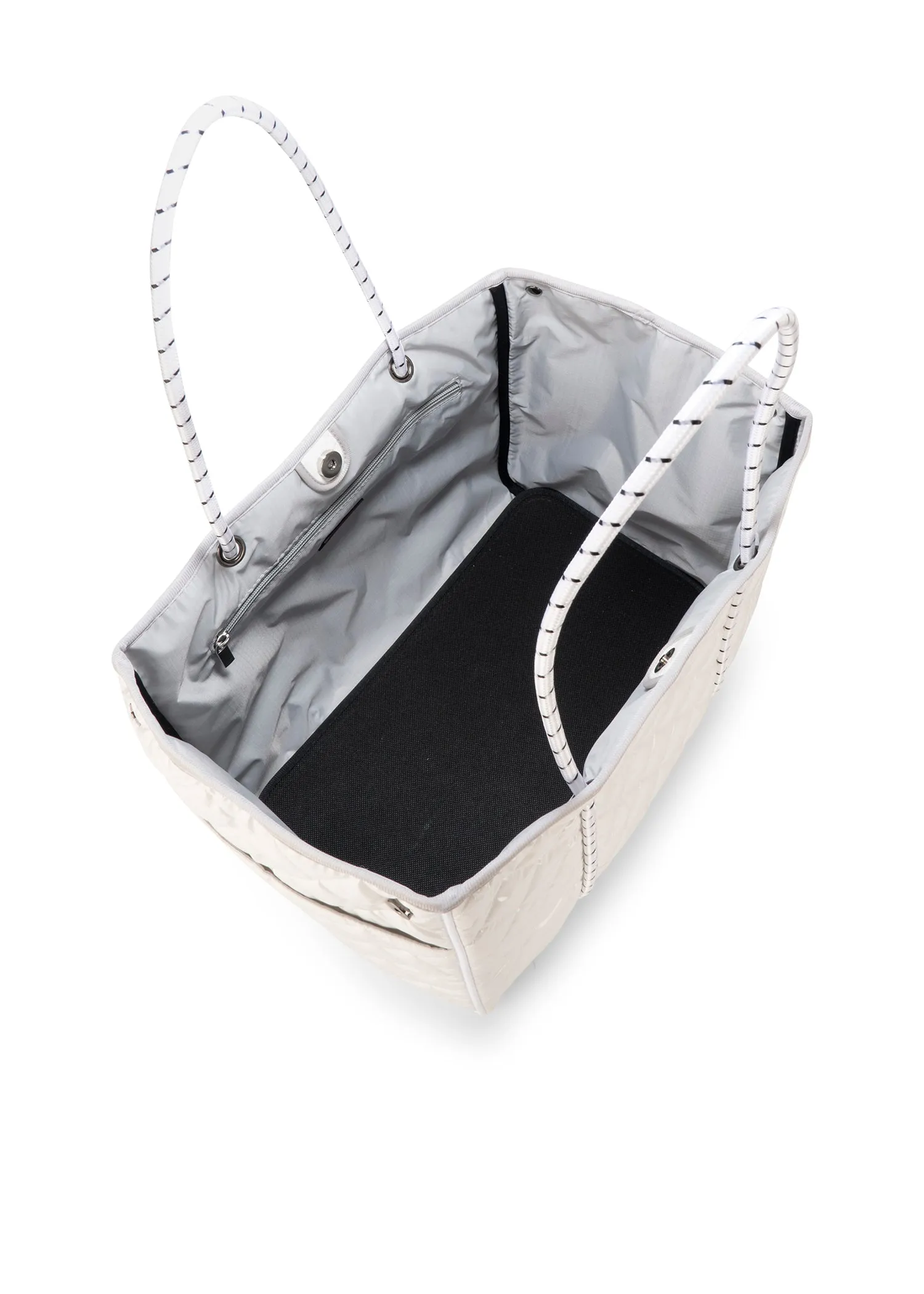 Greyson Blanc Puffer Tote with Monogram