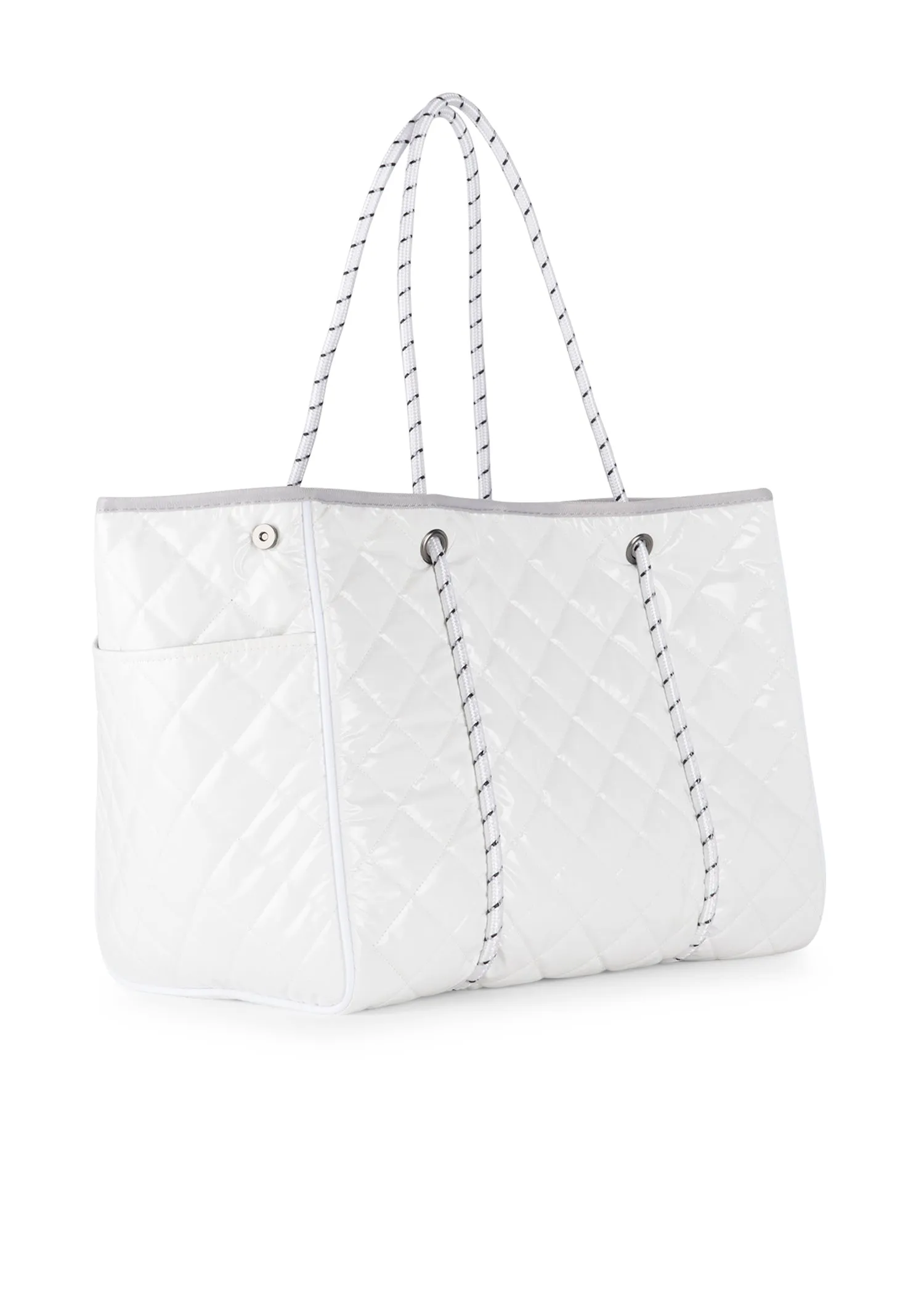 Greyson Blanc Puffer Tote with Monogram