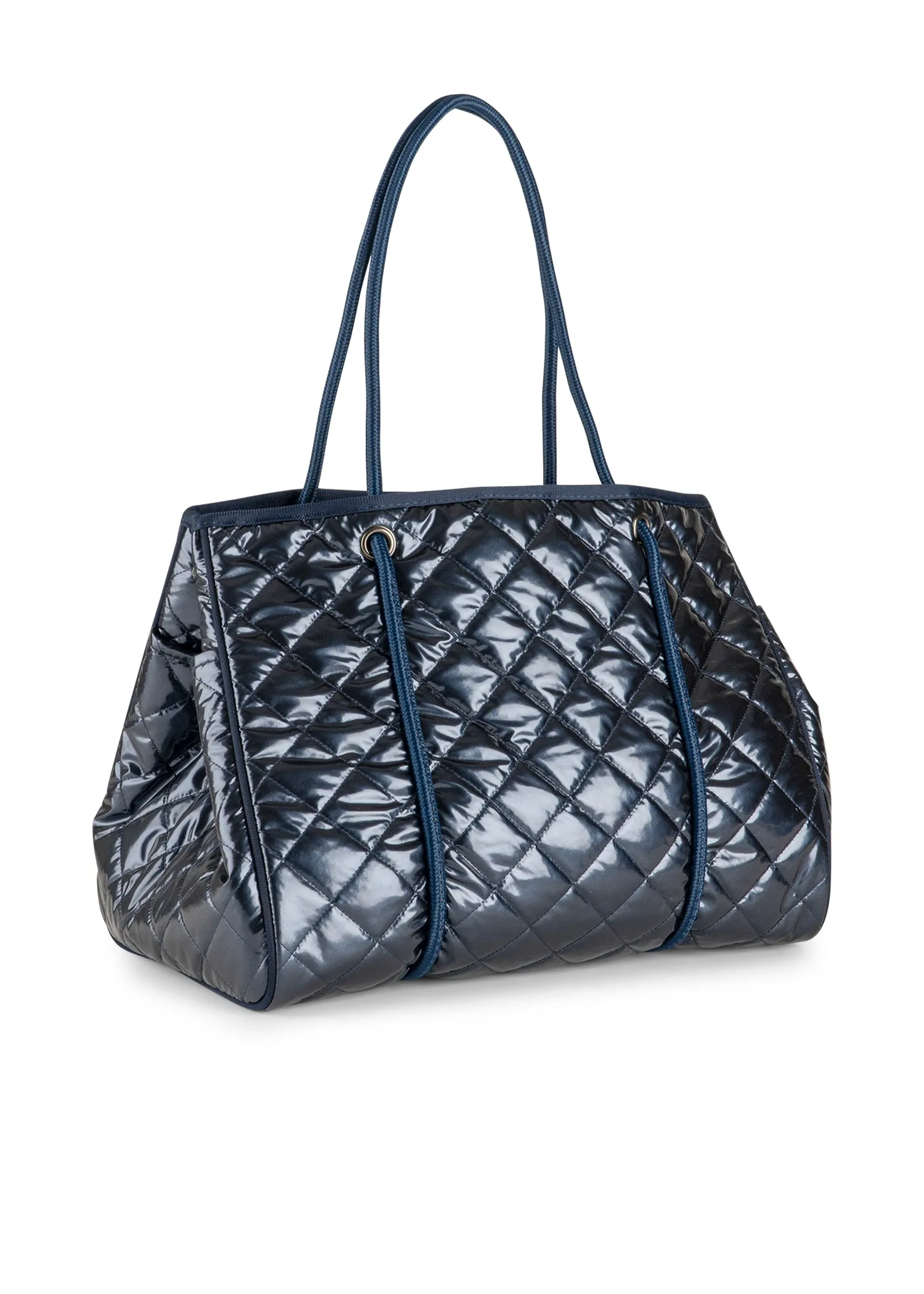 Greyson Sea Puffer Tote with Monogram