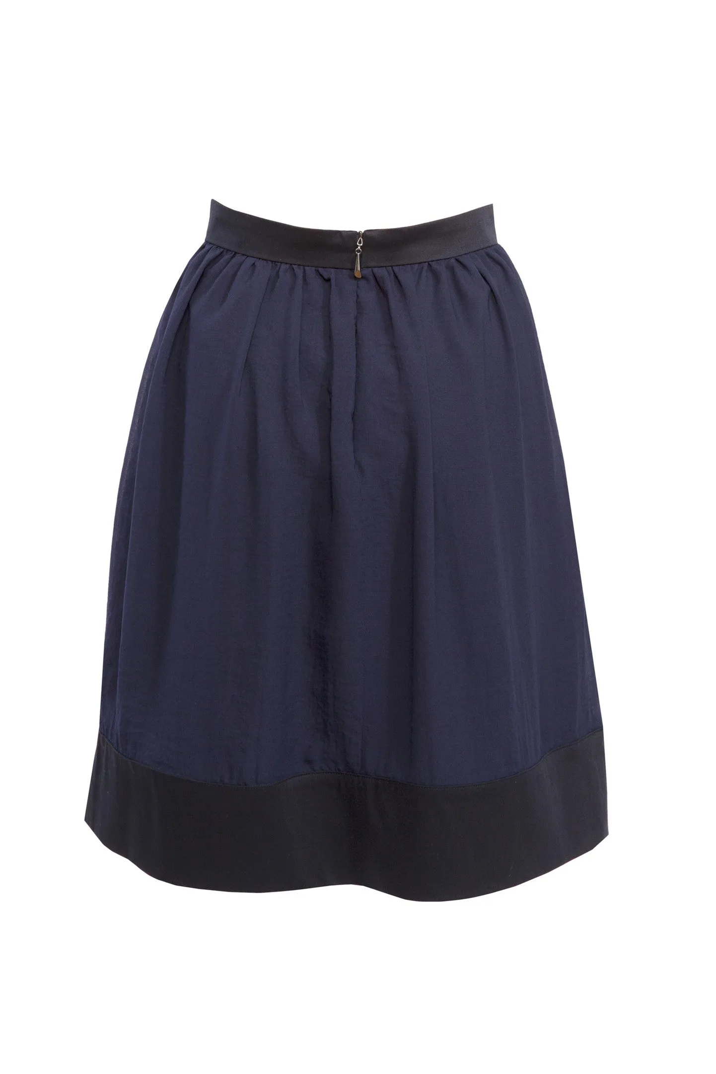 HELENIUM NAVY BLUE COTTON SKIRT