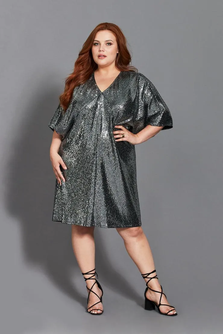 Jessica Drape Dress Chroma