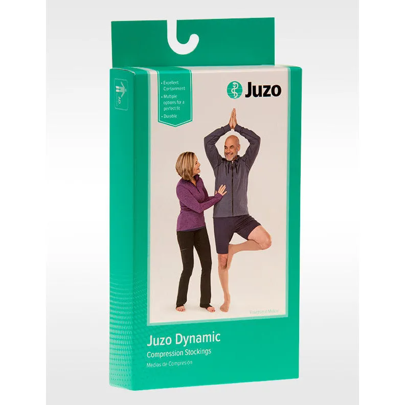 Juzo Dynamic Knee High 30-40 mmHg w/ 3.5 cm Silicone Band, Open Toe