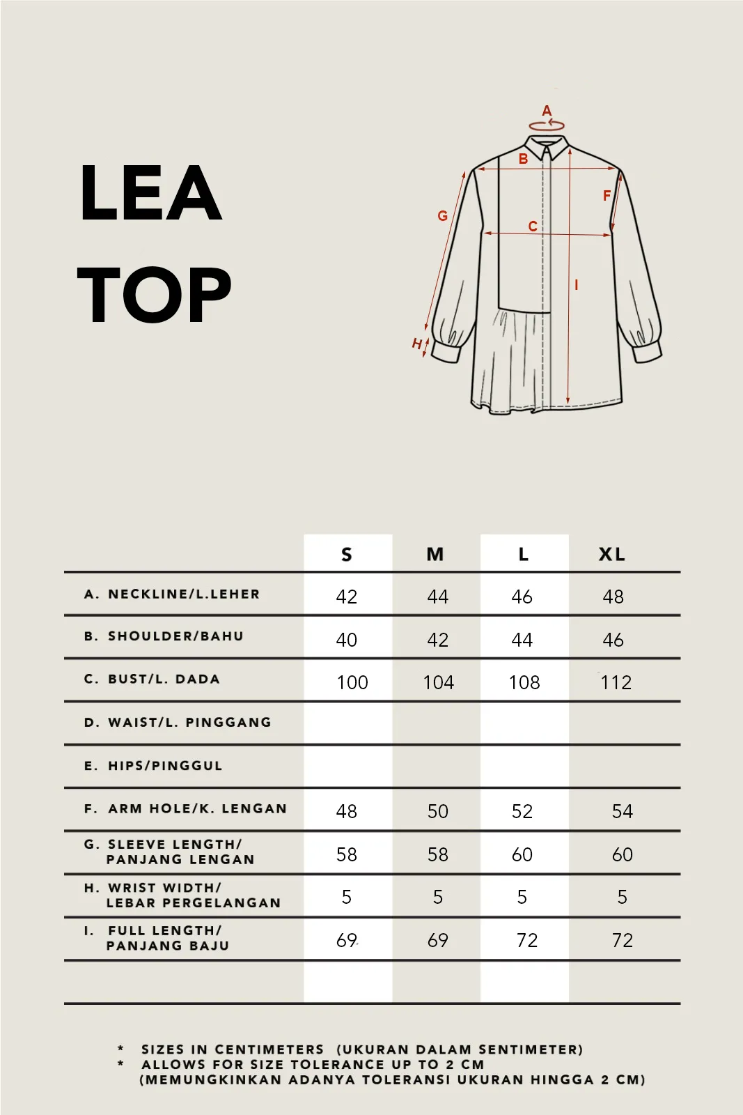 LEA TOP NAVY