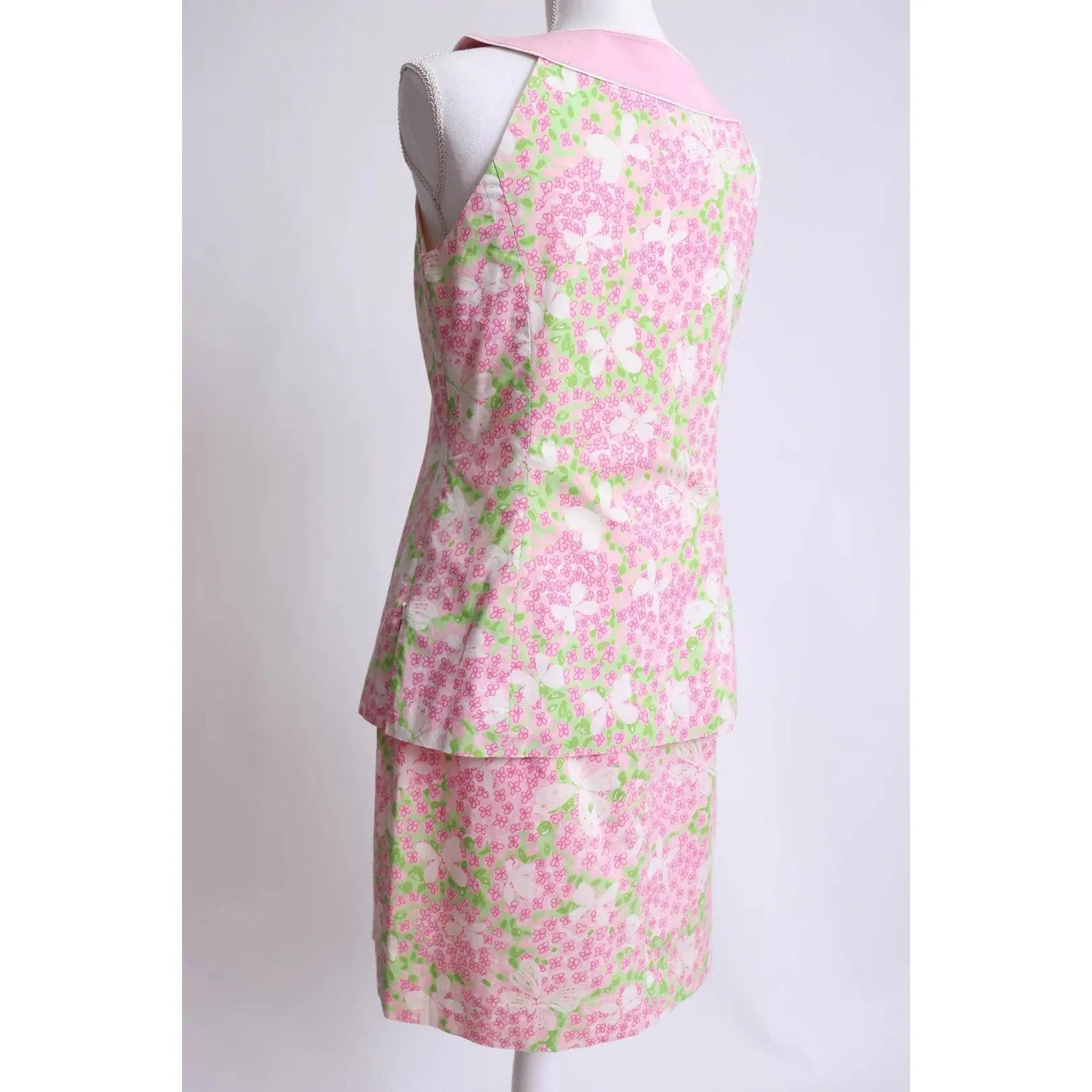 LILLY PULITZER 90's Pink Skirt Set | Size M