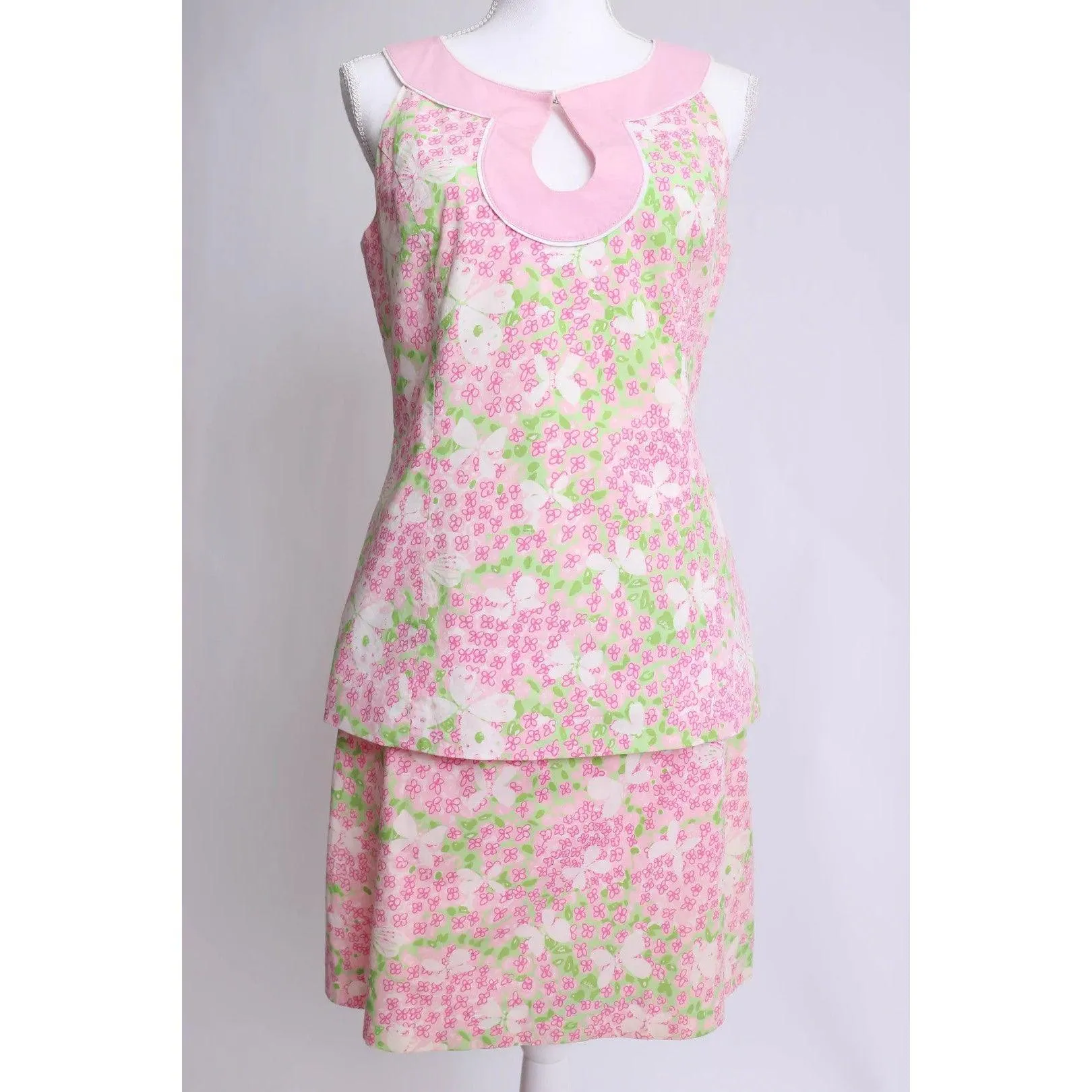 LILLY PULITZER 90's Pink Skirt Set | Size M